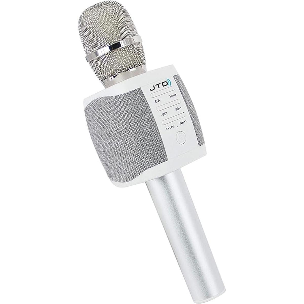 JTD JTD008 Altavoz inalámbrico con micrófono de karaoke y
