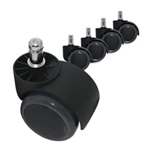 Ruedas para silla de oficina protege el suelo suave y_1