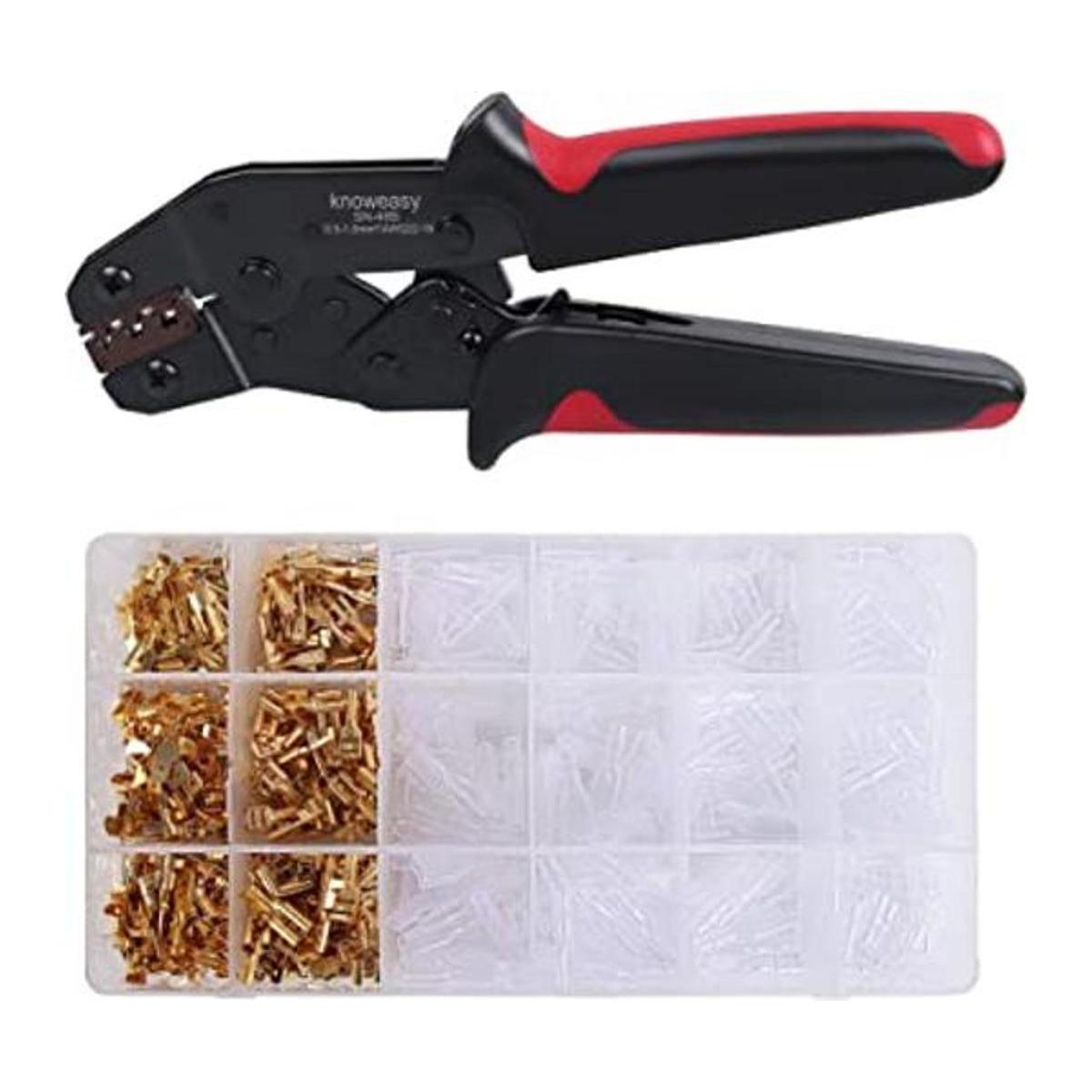 Dupont Kit de herramientas de crimpado conectores de