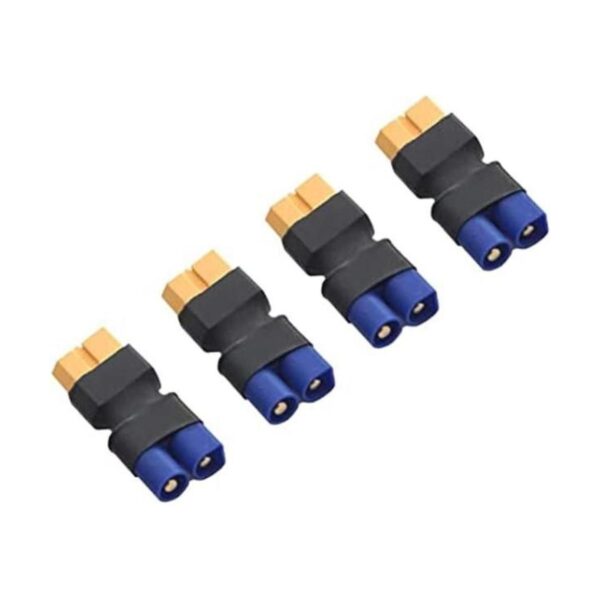 4 adaptadores ec3 a xt60 sin cables XT60 hembra a EC3_1