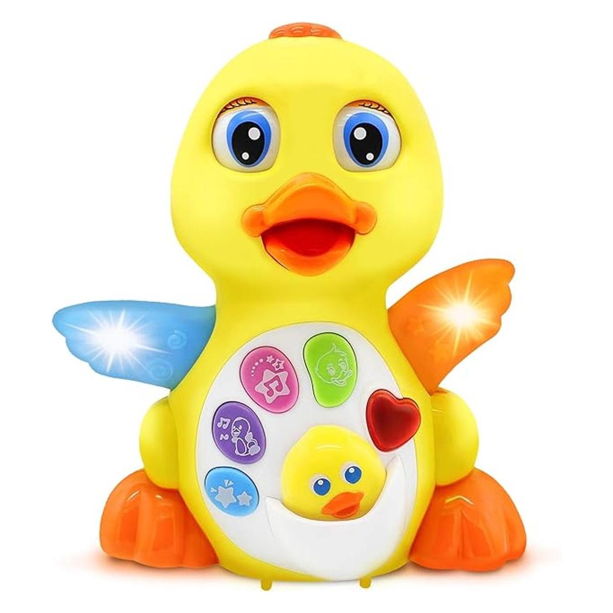 Stone and Clark Dancing Duck con luces y música Juguetes