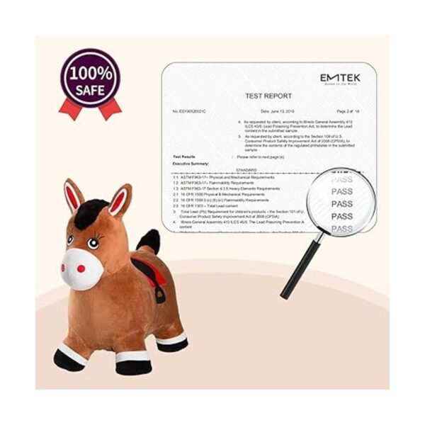 Inpany Bouncy Horse Hopper Caballo de salto inflable_6