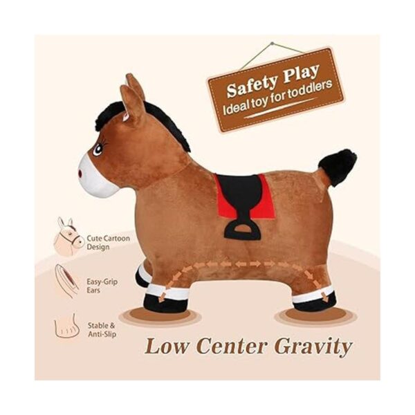 Inpany Bouncy Horse Hopper Caballo de salto inflable_2