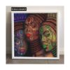 SKRYUIE Pintura de diamantes 5D colorida para mujeres_4