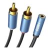 MillSO Adaptador de audio RCA a 0.138 in hembra de 0.138_1