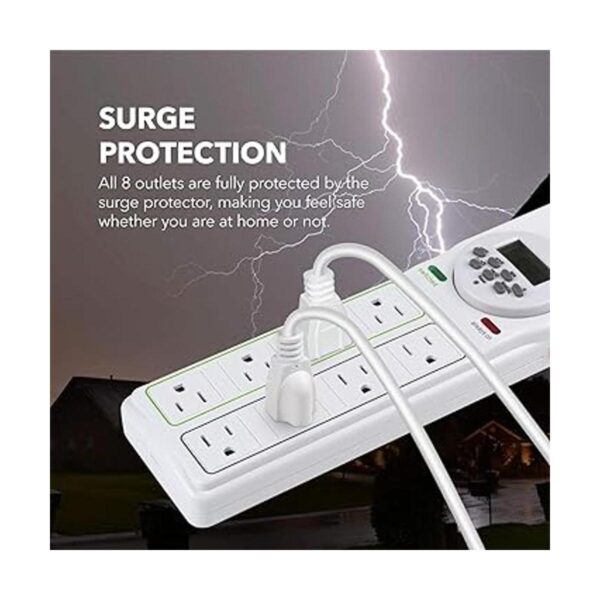 BNLINK Protector contra sobretensiones de 8 salidas con_6