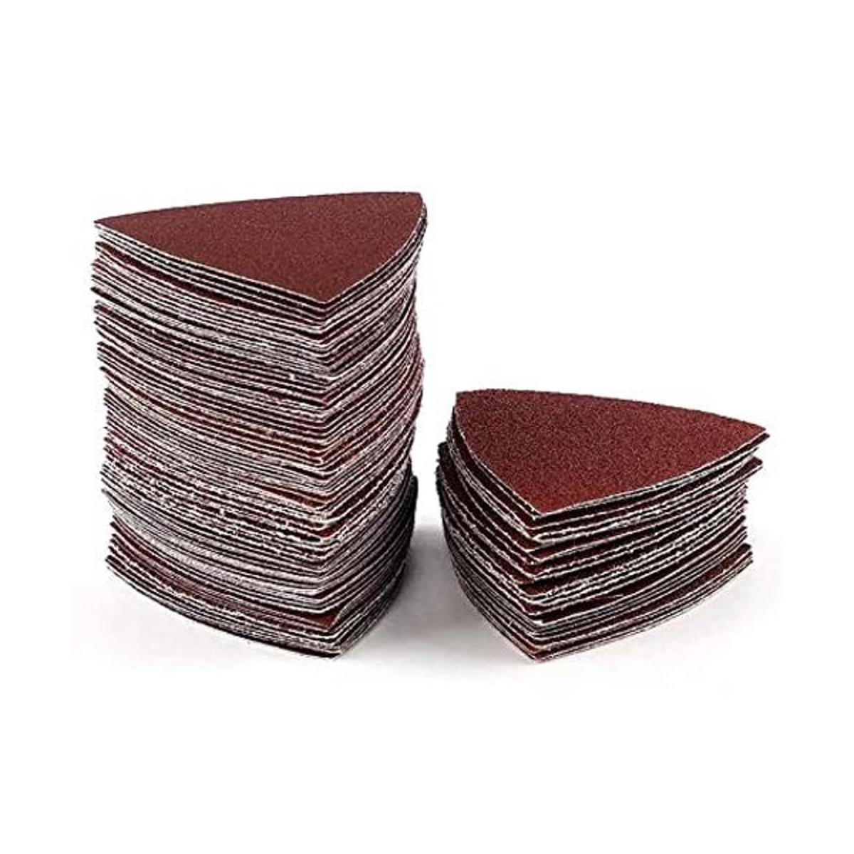 Coceca 100 almohadillas de lijado triangulares hoja de