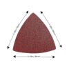 HEMUNC Almohadillas de lija oscilantes triangulares_2