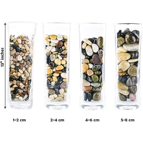 Piedras de río Galashield. Pulidas piedras decorativas