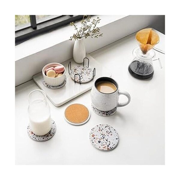 LIFVER Posavasos para bebidas posavasos absorbentes con_6