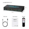 SGEYR HDMI 2.0 Switch Splitter 3 Puertos 4K conmutador_2