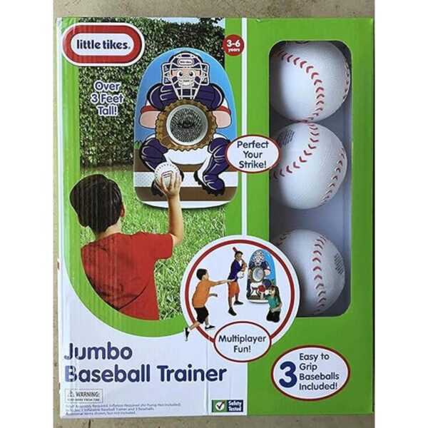 Little Tikes Entrenador de béisbol inflable_1
