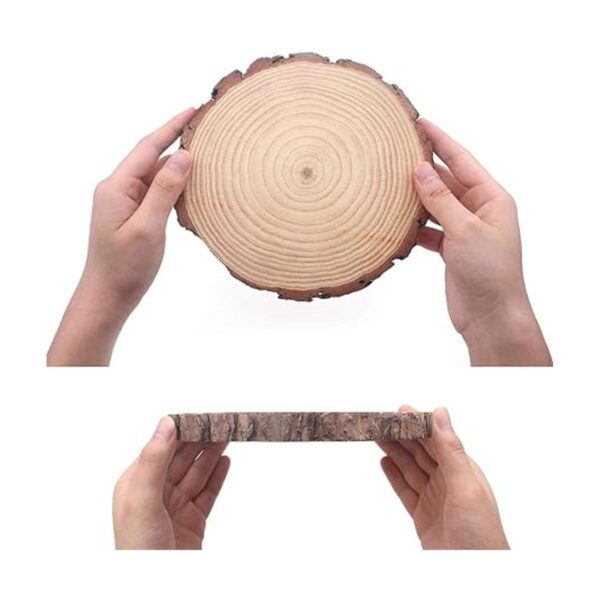 Losas de madera de pino natural sin tratar de 6 a 7_3