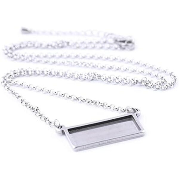 Reidgaller Juego de 5 bandejas rectangulares de acero_2