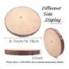 Losas de madera de pino natural sin tratar de 6 a 7_2