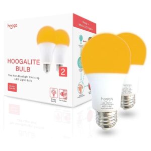 Hooga Bombilla para dormir luz nocturna ámbar con_1