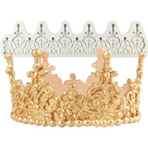 Molde de corona para tartas de 2.8 pulgadas tiara de_1