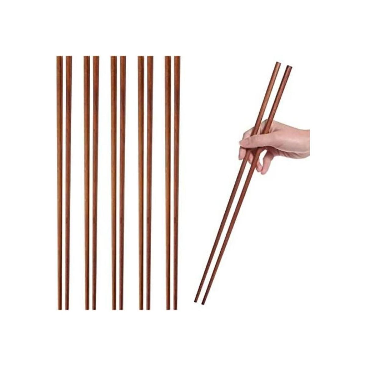 Donxote Palillos de cocina palillo extra largo de madera