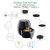 Juego de 10 accesorios para freidora de aire COSORI Gowise_4