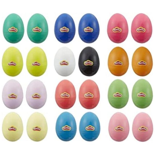 PlayDoh Eggs Paquete de 24 compuestos de modelado no_1