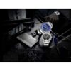 LOREO Reloj de pulsera para hombre con esfera de cristal