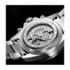 LOREO Reloj de pulsera para hombre con esfera de cristal