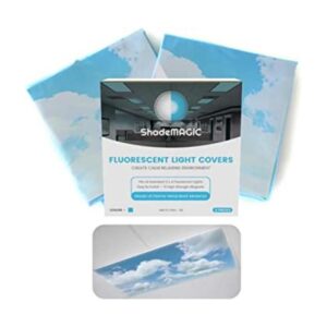 ShadeMAGIC Fundas de luz fluorescente para oficina en el_1