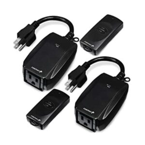 Fosmon Enchufe de control remoto inalámbrico 2 unidades_1