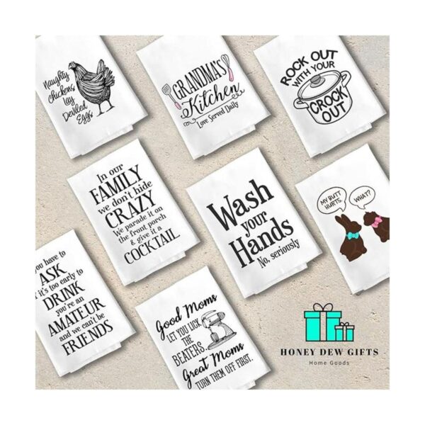 Honey Dew Gifts Toalla de cocina Funny Inappropriate_5