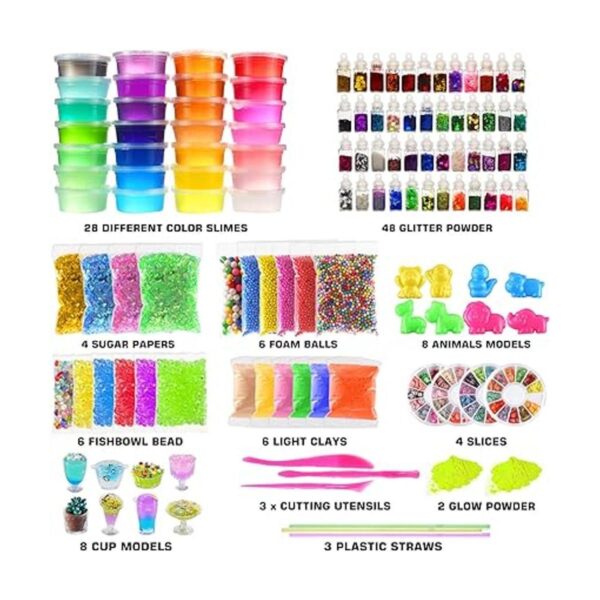 Kit de fabricación de limo de bricolaje de 126 piezas para_2