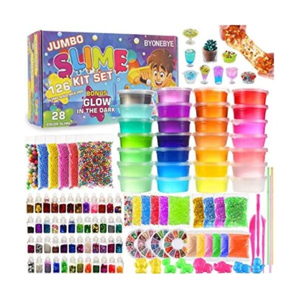 Kit de fabricación de limo de bricolaje de 126 piezas para_1
