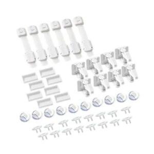 Kit completo a prueba de bebés Cerraduras ocultas de_1