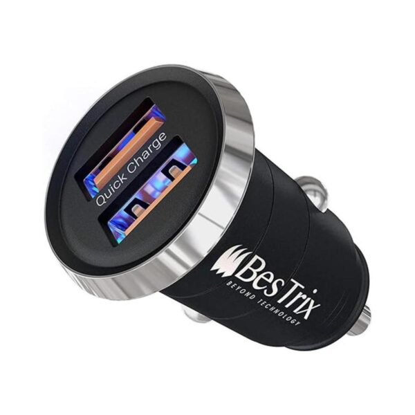 Bestrix Cargador de automóvil carga rápida USB de doble_1