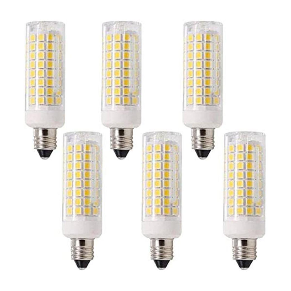 Lxcom Lighting Bombilla LED E11 de maíz de 10 W Mini