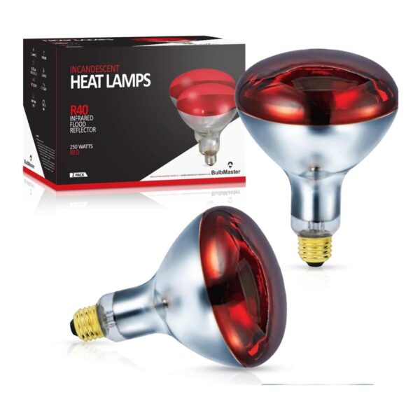 BULBMASTER 250 W R40 Lámpara de calor roja para