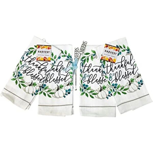 Serafina Home Otoño Harvest Toallas de cocina con_1
