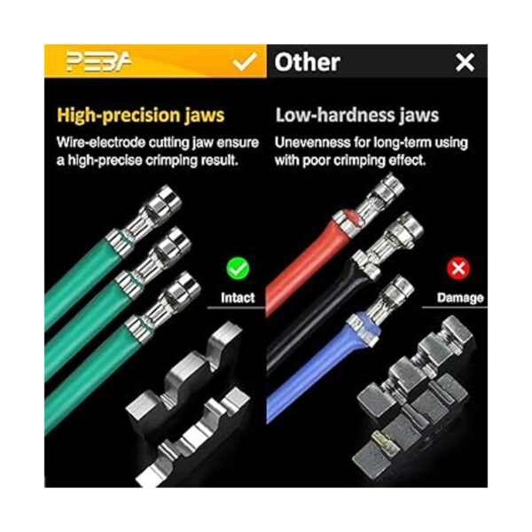 PEBA Kit de herramientas de crimpado JST XH Juego de