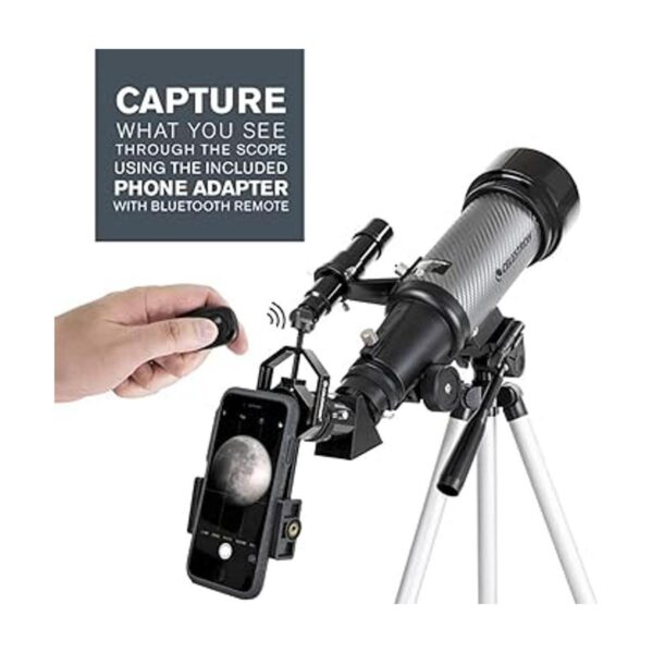 Celestron Alcance de viaje de 2.756 in DX Telescopio_3