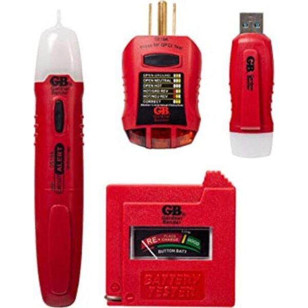 Gardner Bender Kit de prueba eléctrica GK5 color rojo_1