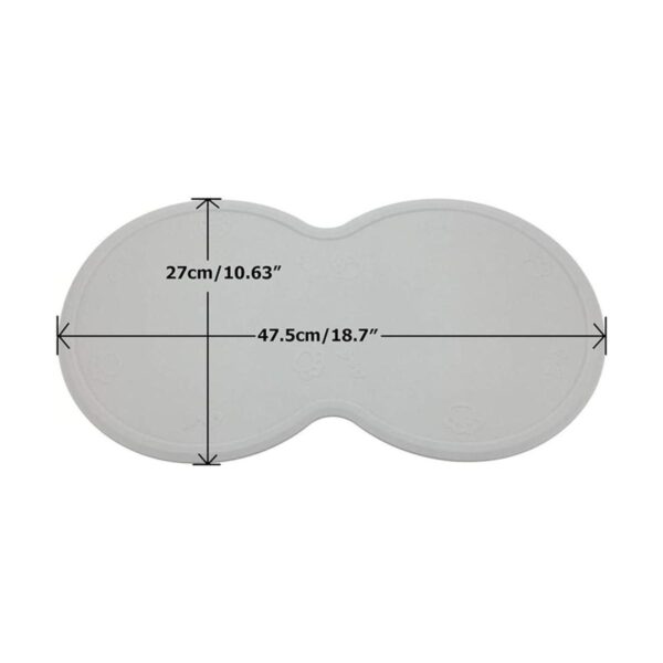 POSAPET Alfombrilla de silicona para perro o gato