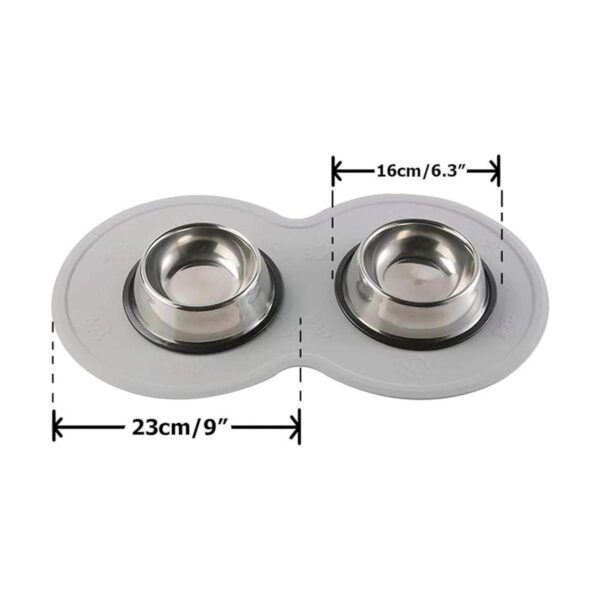 POSAPET Alfombrilla de silicona para perro o gato
