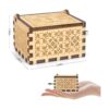 Caja de música de manivela grabada caja de música_4