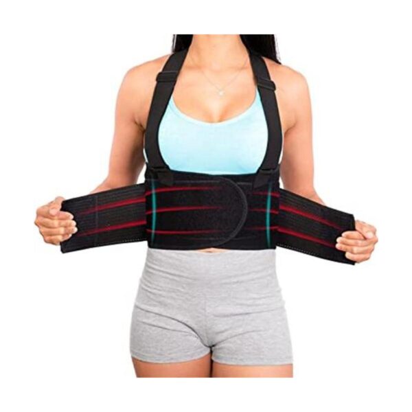 Soporte lumbar para recuperación de postura_1