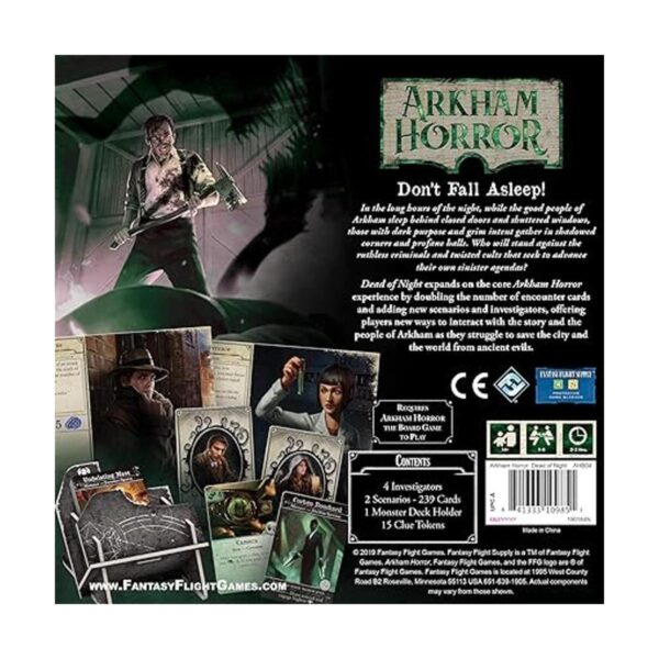 Arkham Horror 3 edición Dead of Night Expansión del_2