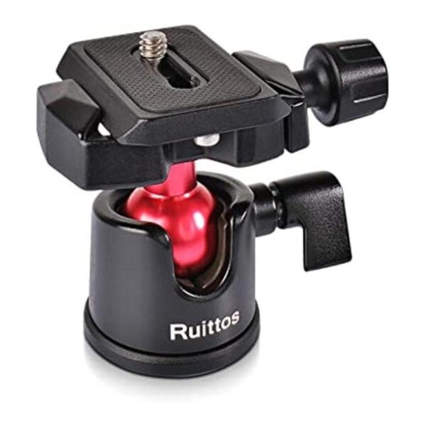 Ruittos Cabezal de bola para trípode cabezal de cámara_1