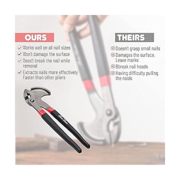 Bates Extractor de uñas alicates herramienta para_5