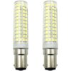 Lxcom Lighting BA15D Bombilla LED de maíz regulable 15W_1