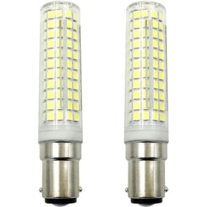 Lxcom Lighting BA15D Bombilla LED de maíz regulable 15W_1