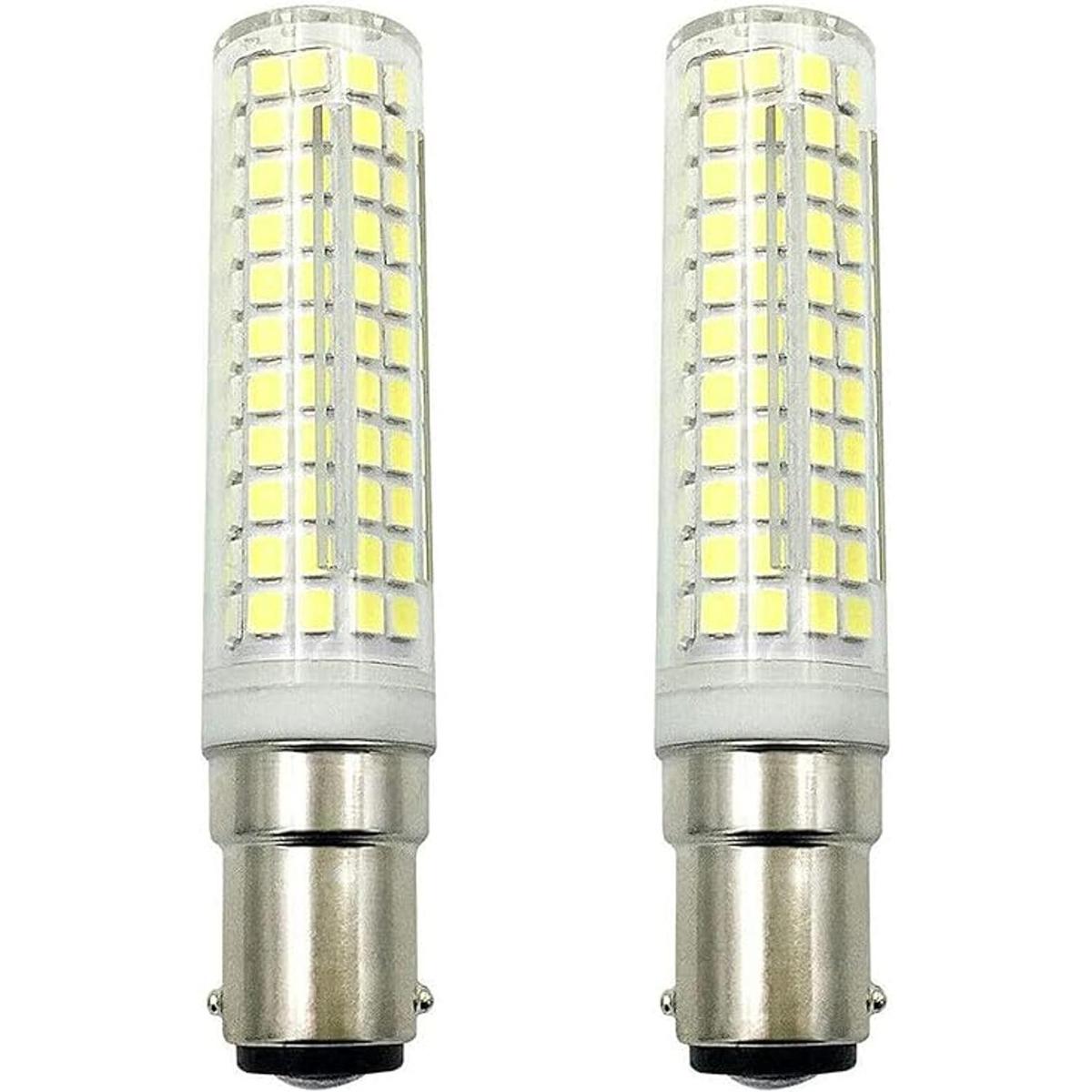 Lxcom Lighting BA15D Bombilla LED de maíz regulable 15W