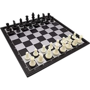 Juego de ajedrez magnético de 12.5 pulgadas con tablero de_1
